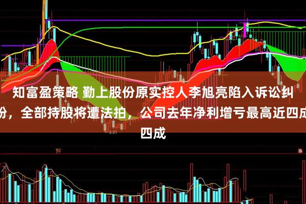 知富盈策略 勤上股份原实控人李旭亮陷入诉讼纠纷，全部持股将遭法拍，公司去年净利增亏最高近四成